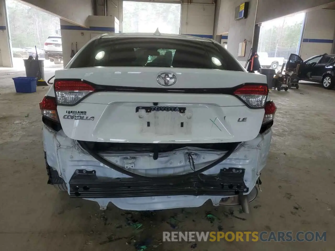 6 fotografías del automóvil dañado JTDEPMAE4MJ119138 TOYOTA COROLLA 2021