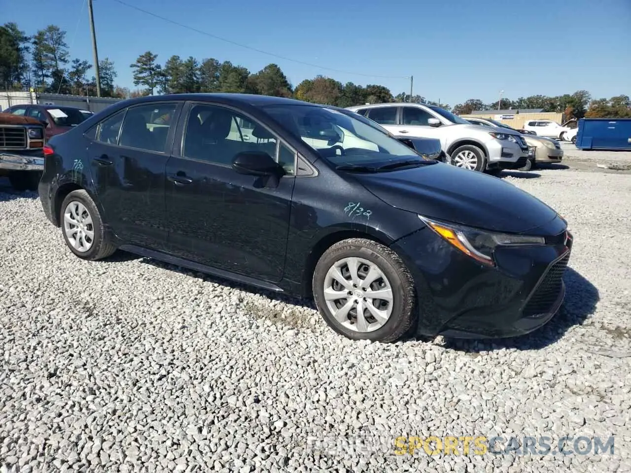 4 fotografías del automóvil dañado JTDEPMAE4MJ121018 TOYOTA COROLLA 2021