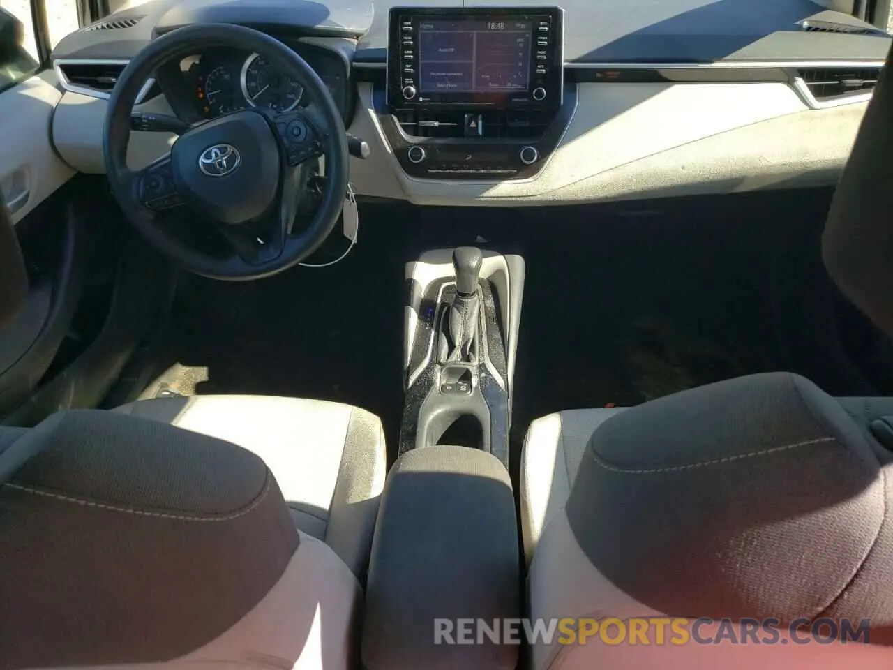 8 fotografías del automóvil dañado JTDEPMAE4MJ121018 TOYOTA COROLLA 2021