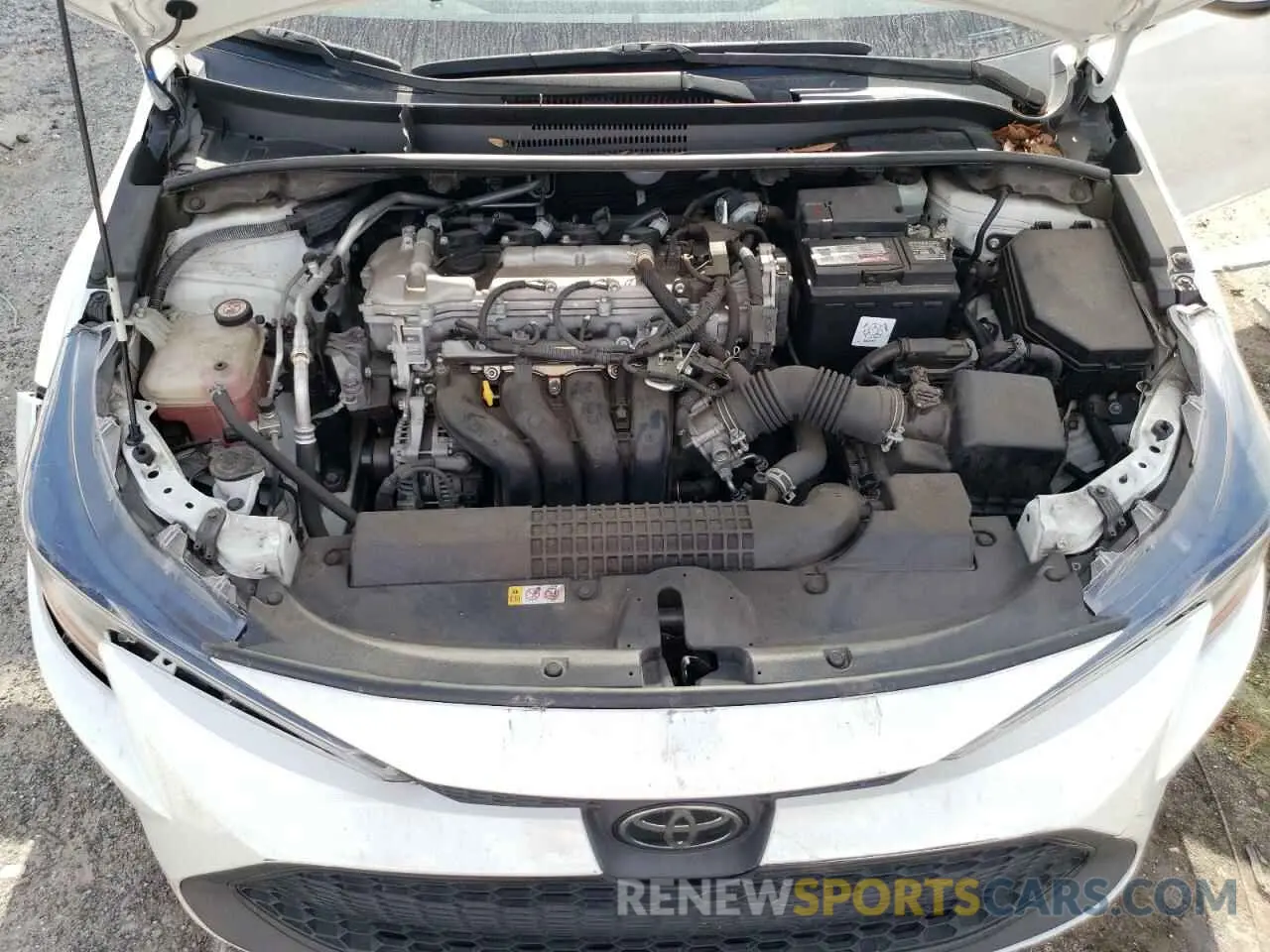 11 fotografías del automóvil dañado JTDEPMAE4MJ128048 TOYOTA COROLLA 2021