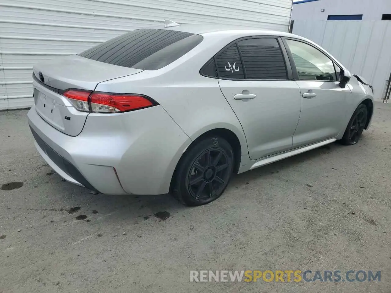 3 fotografías del automóvil dañado JTDEPMAE4MJ130429 TOYOTA COROLLA 2021