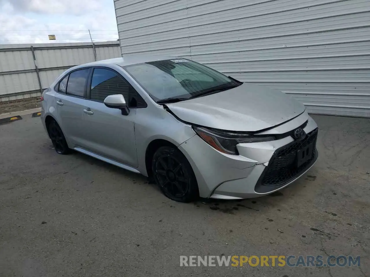 4 fotografías del automóvil dañado JTDEPMAE4MJ130429 TOYOTA COROLLA 2021