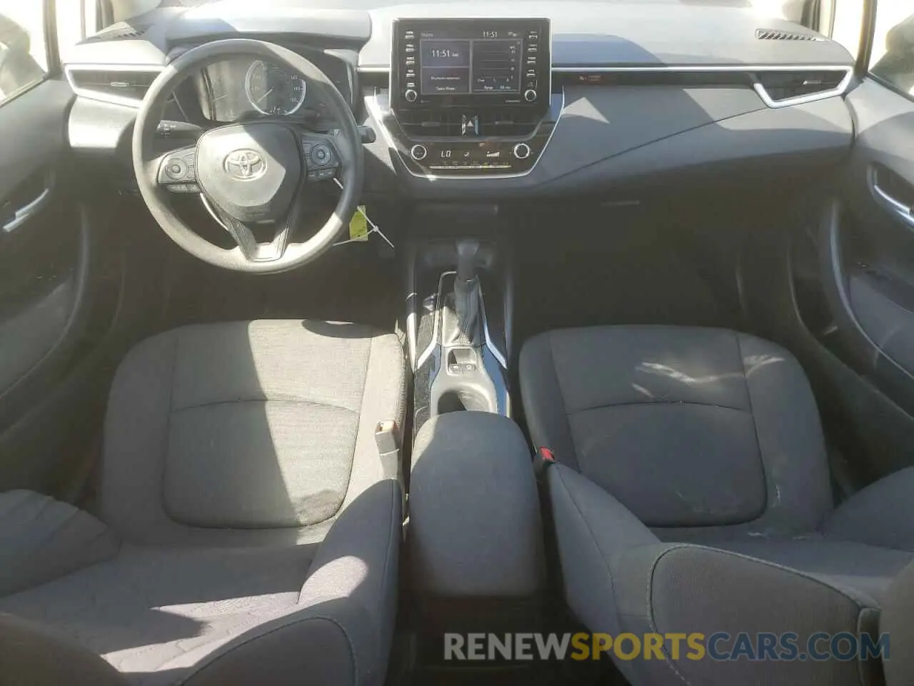 8 fotografías del automóvil dañado JTDEPMAE4MJ131032 TOYOTA COROLLA 2021