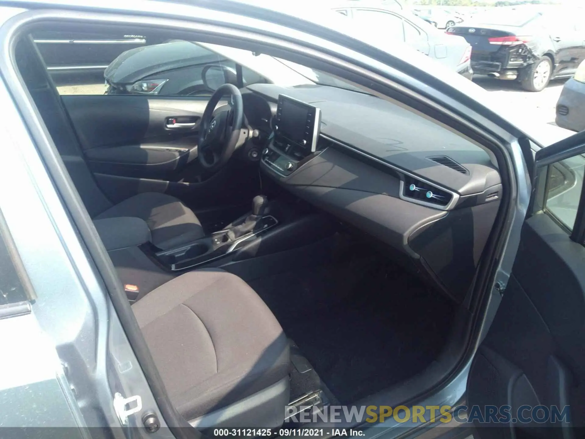 5 fotografías del automóvil dañado JTDEPMAE4MJ132150 TOYOTA COROLLA 2021