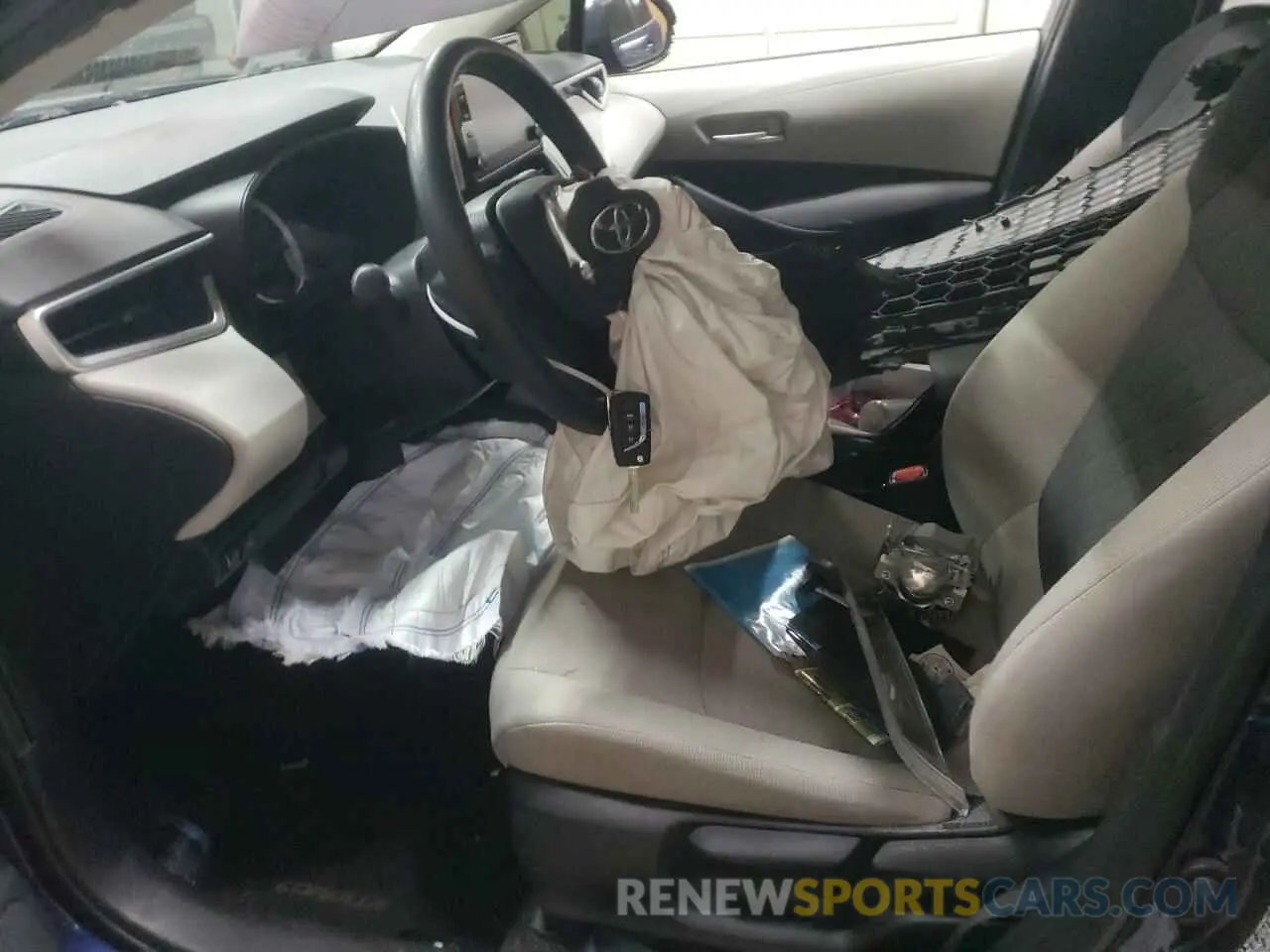 7 fotografías del automóvil dañado JTDEPMAE4MJ136389 TOYOTA COROLLA 2021