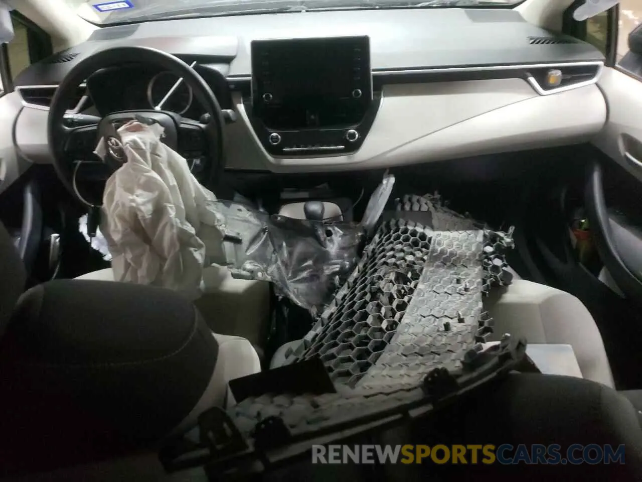 8 fotografías del automóvil dañado JTDEPMAE4MJ136389 TOYOTA COROLLA 2021