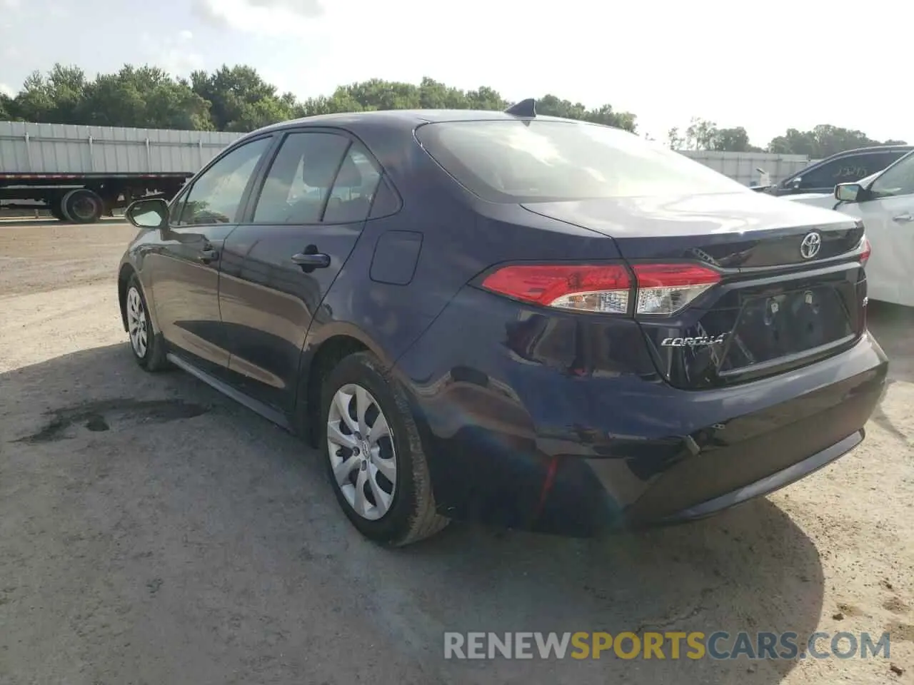 3 fotografías del automóvil dañado JTDEPMAE4MJ136800 TOYOTA COROLLA 2021