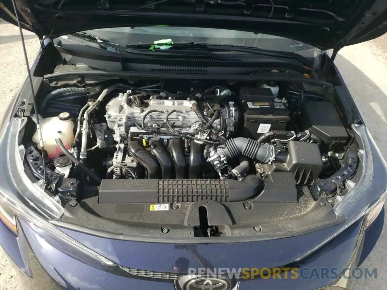 7 fotografías del automóvil dañado JTDEPMAE4MJ136800 TOYOTA COROLLA 2021