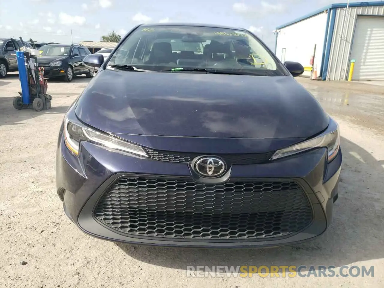 9 fotografías del automóvil dañado JTDEPMAE4MJ136800 TOYOTA COROLLA 2021