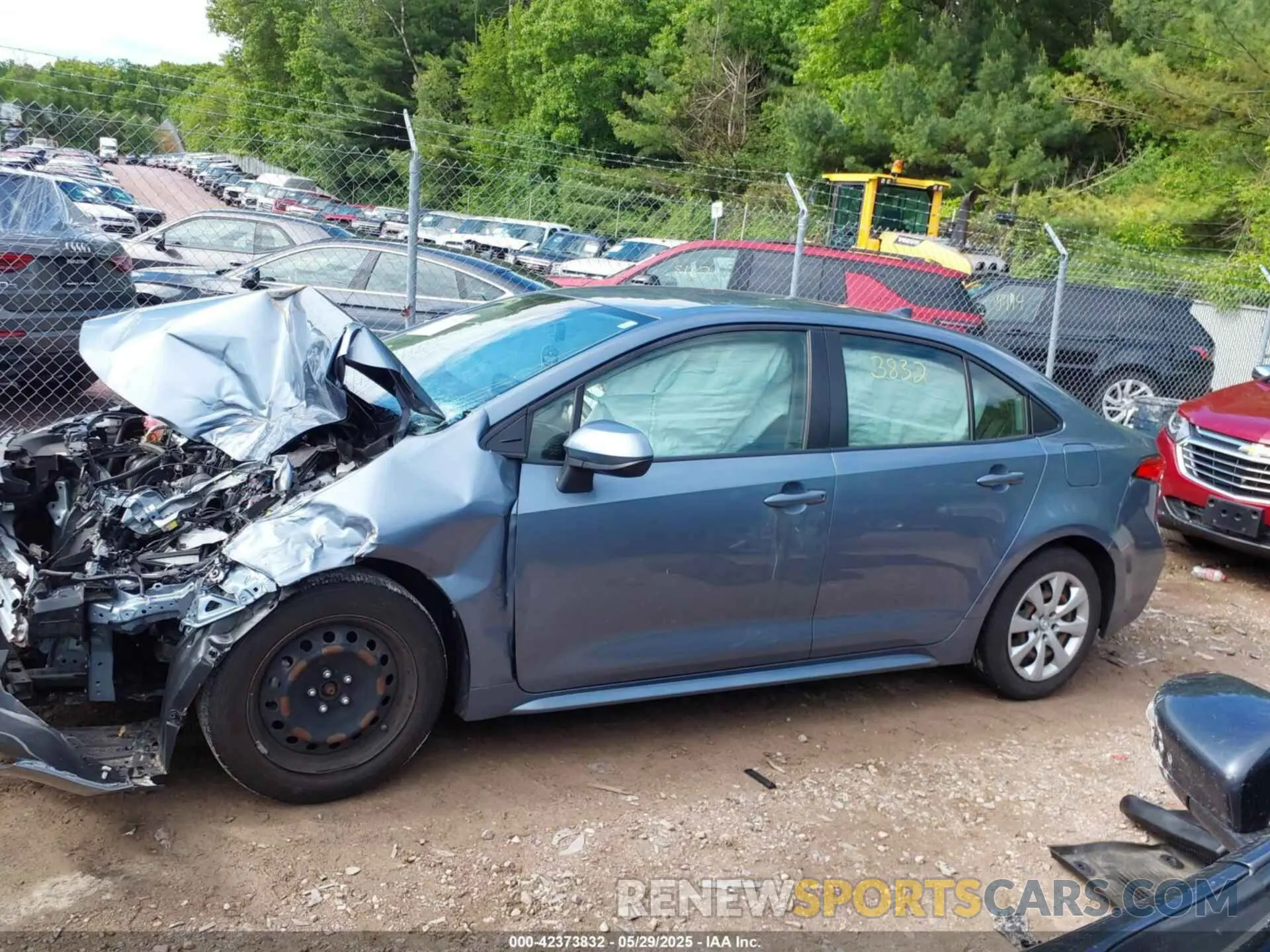 13 fotografías del automóvil dañado JTDEPMAE4MJ140703 TOYOTA COROLLA 2021