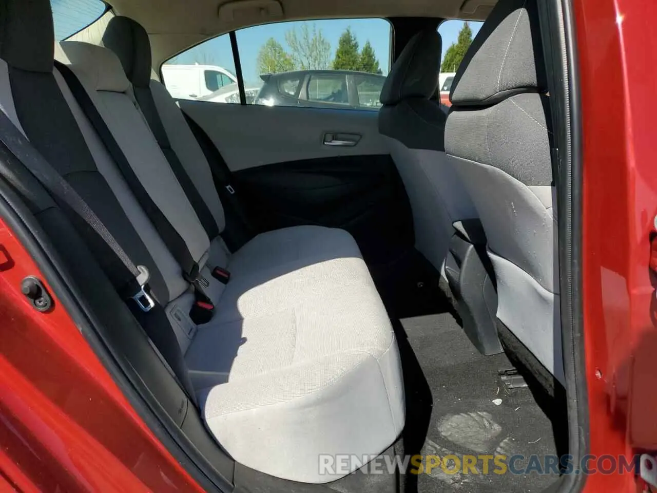 10 fotografías del automóvil dañado JTDEPMAE4MJ141995 TOYOTA COROLLA 2021