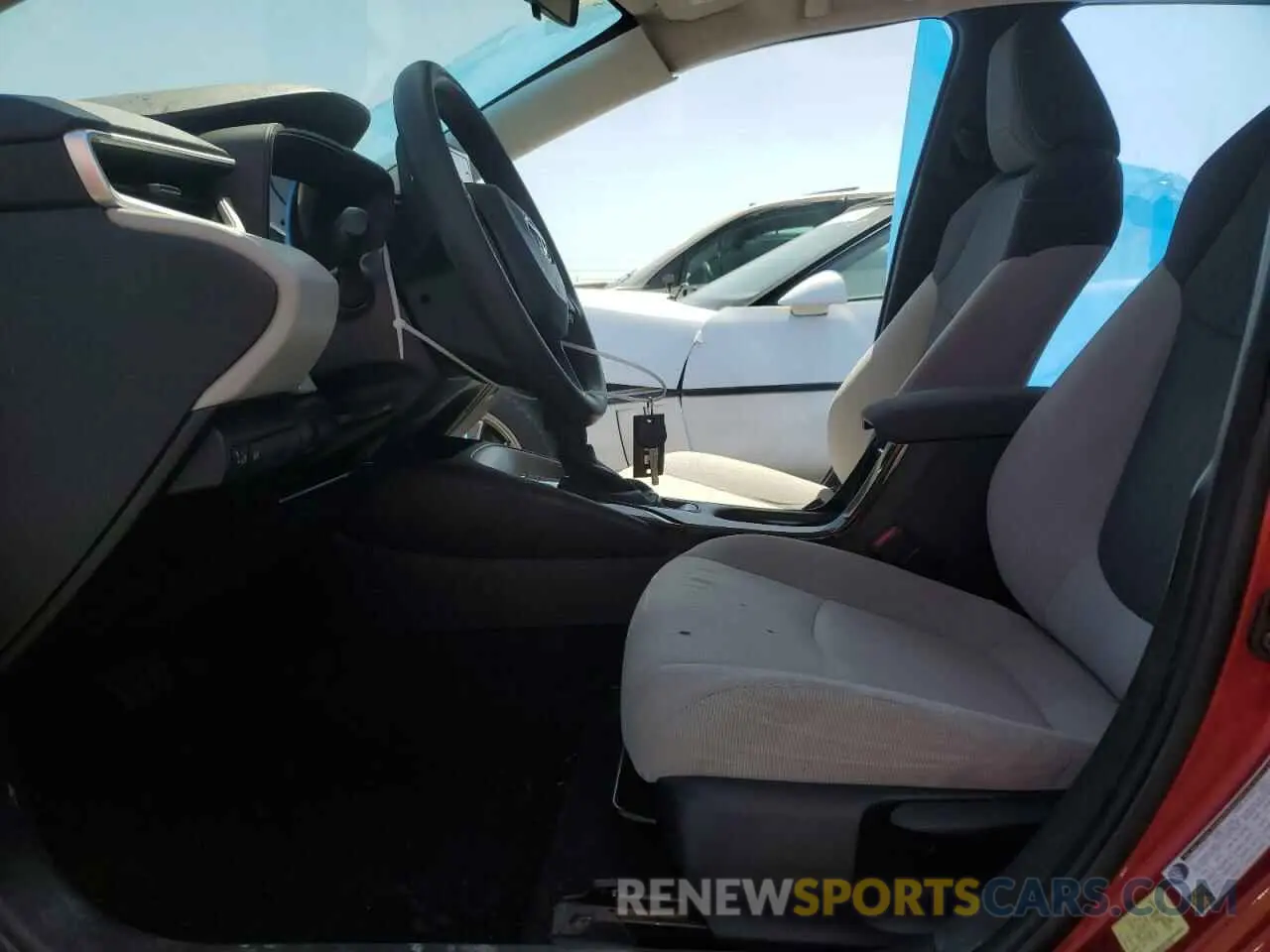 7 fotografías del automóvil dañado JTDEPMAE4MJ141995 TOYOTA COROLLA 2021