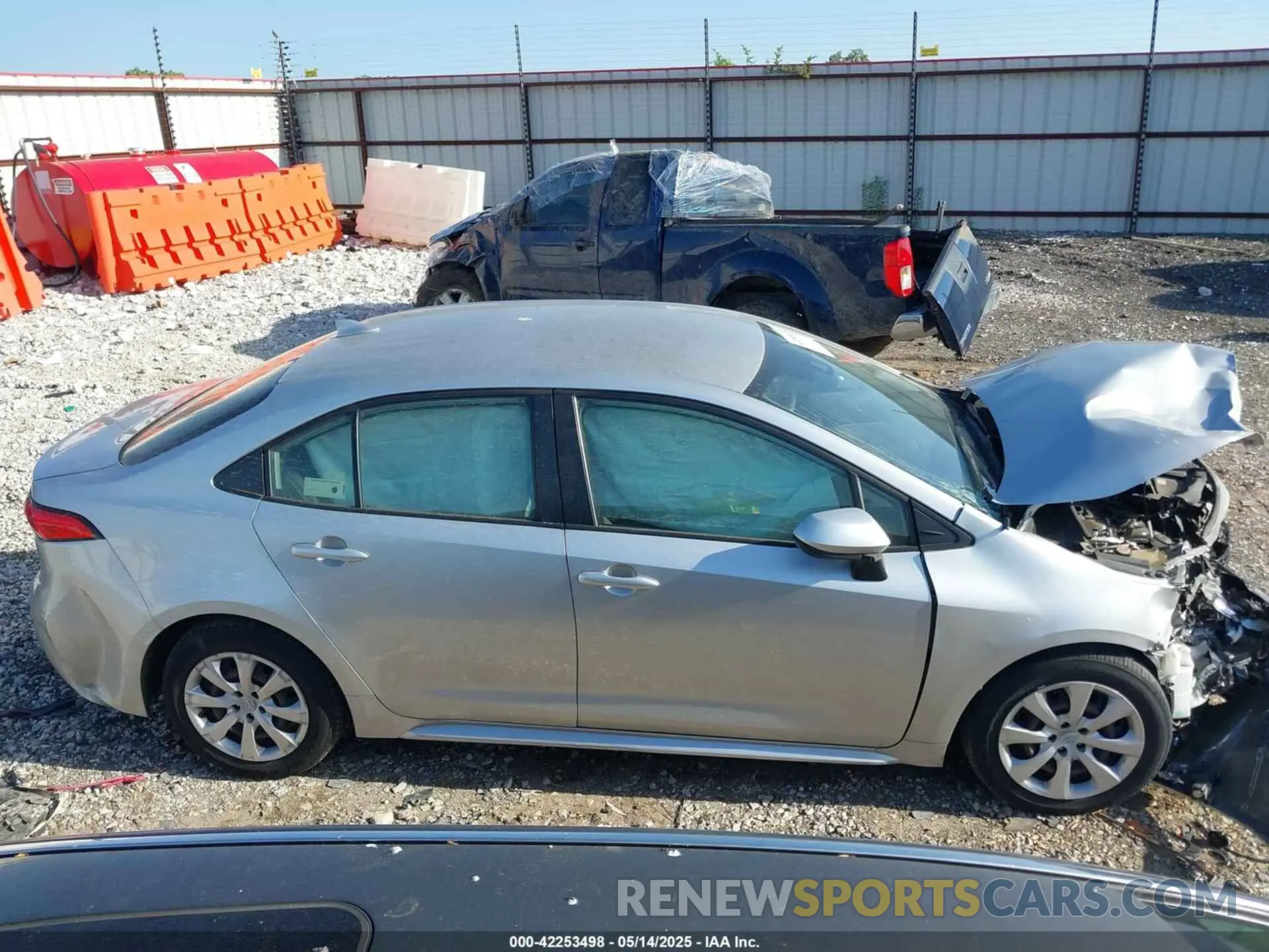 13 fotografías del automóvil dañado JTDEPMAE4MJ142001 TOYOTA COROLLA 2021