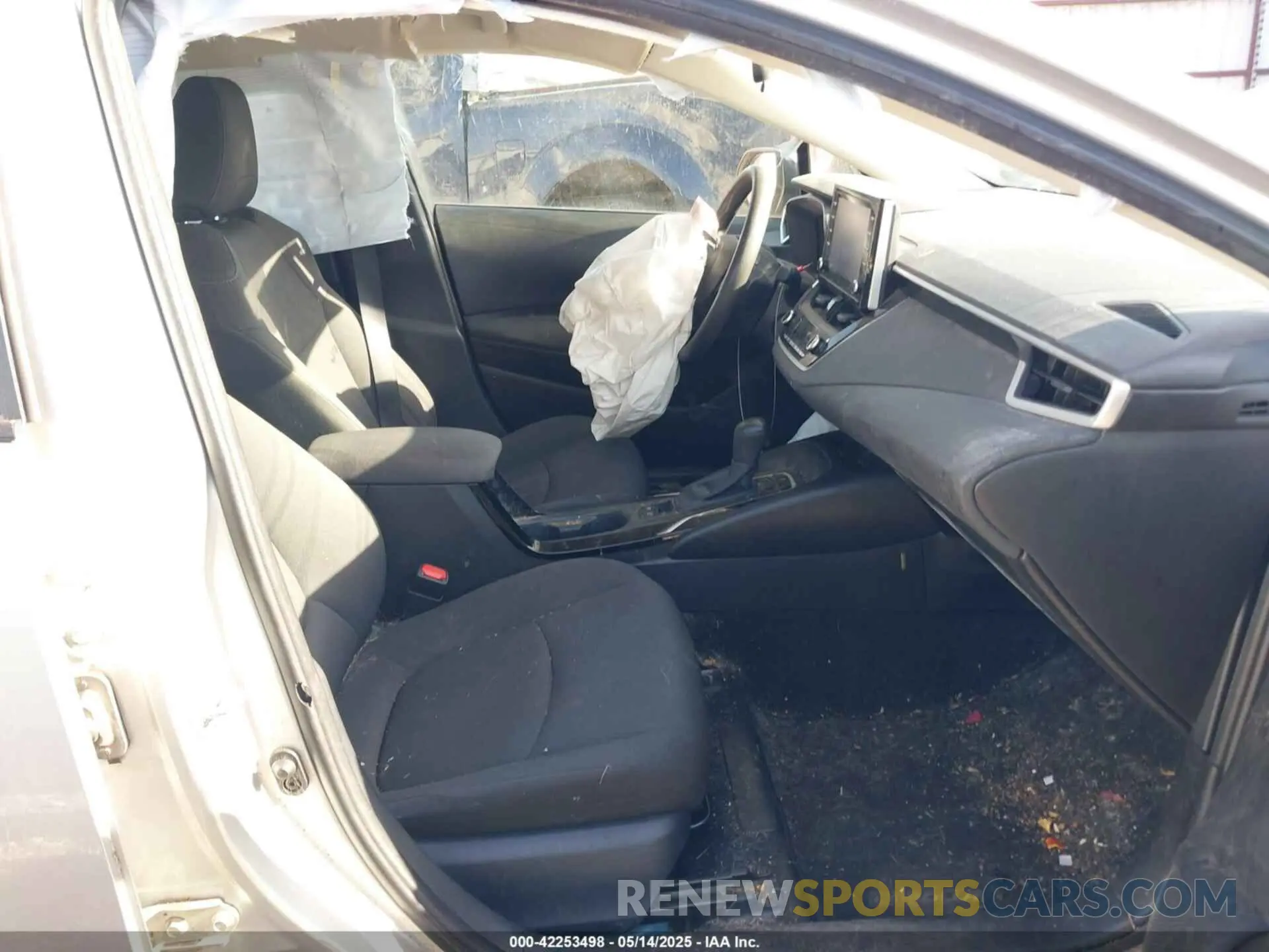 5 fotografías del automóvil dañado JTDEPMAE4MJ142001 TOYOTA COROLLA 2021
