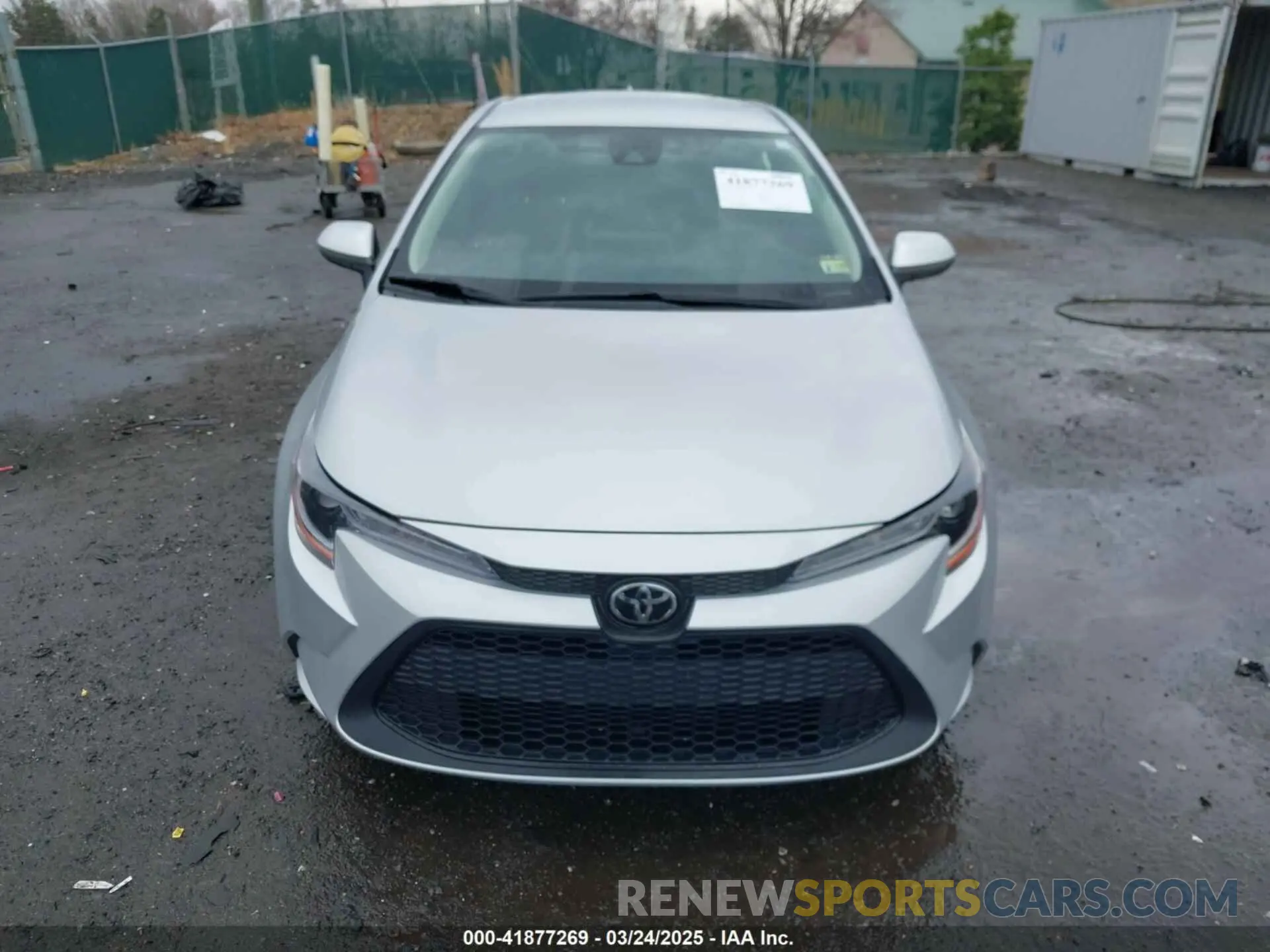 12 fotografías del automóvil dañado JTDEPMAE4MJ148249 TOYOTA COROLLA 2021