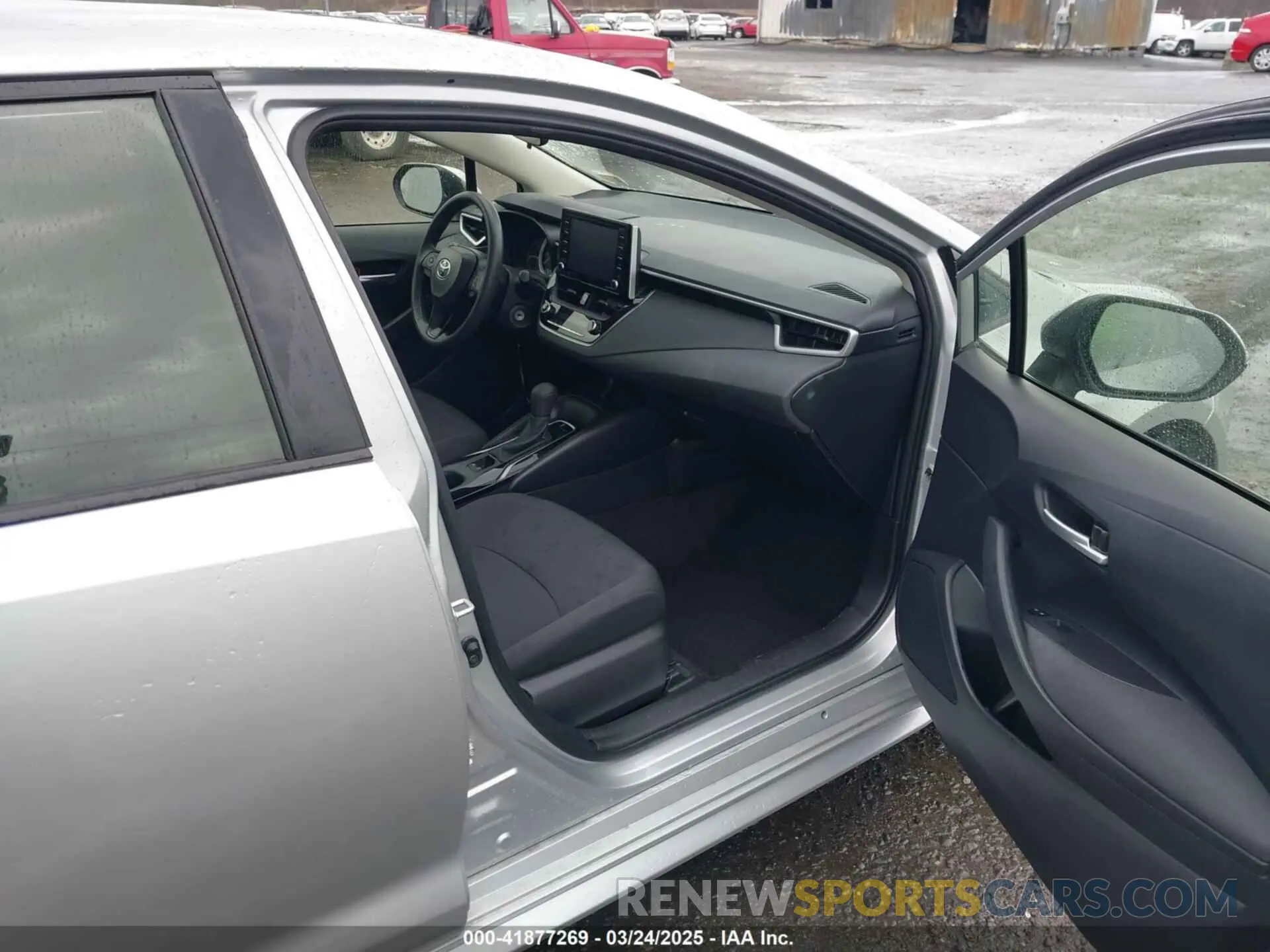 5 fotografías del automóvil dañado JTDEPMAE4MJ148249 TOYOTA COROLLA 2021