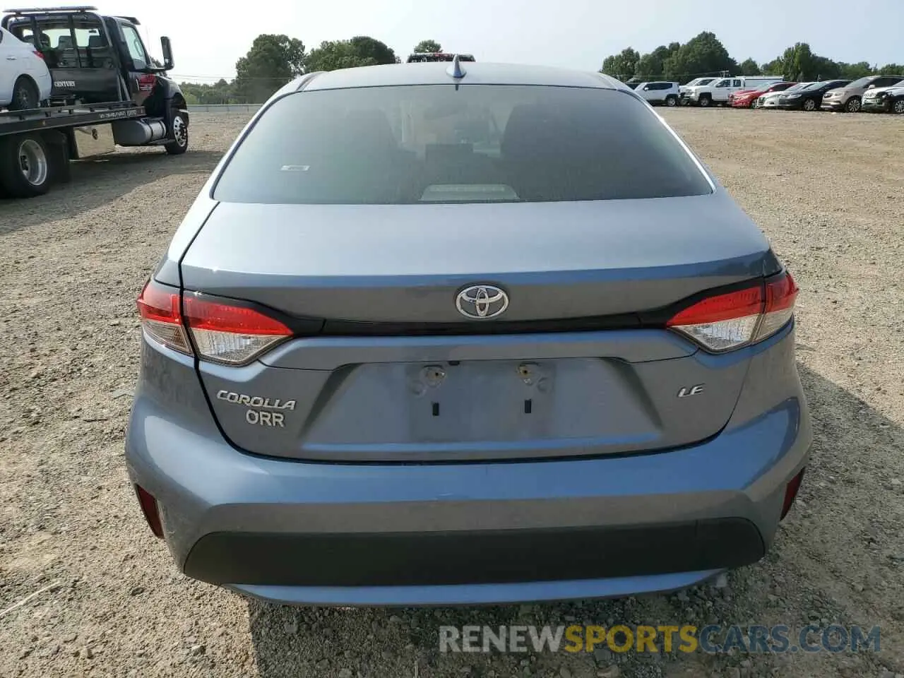 6 fotografías del automóvil dañado JTDEPMAE4MJ150308 TOYOTA COROLLA 2021