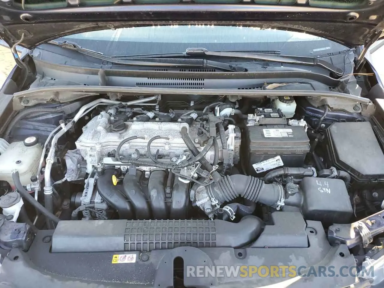 11 fotografías del automóvil dañado JTDEPMAE4MJ150809 TOYOTA COROLLA 2021