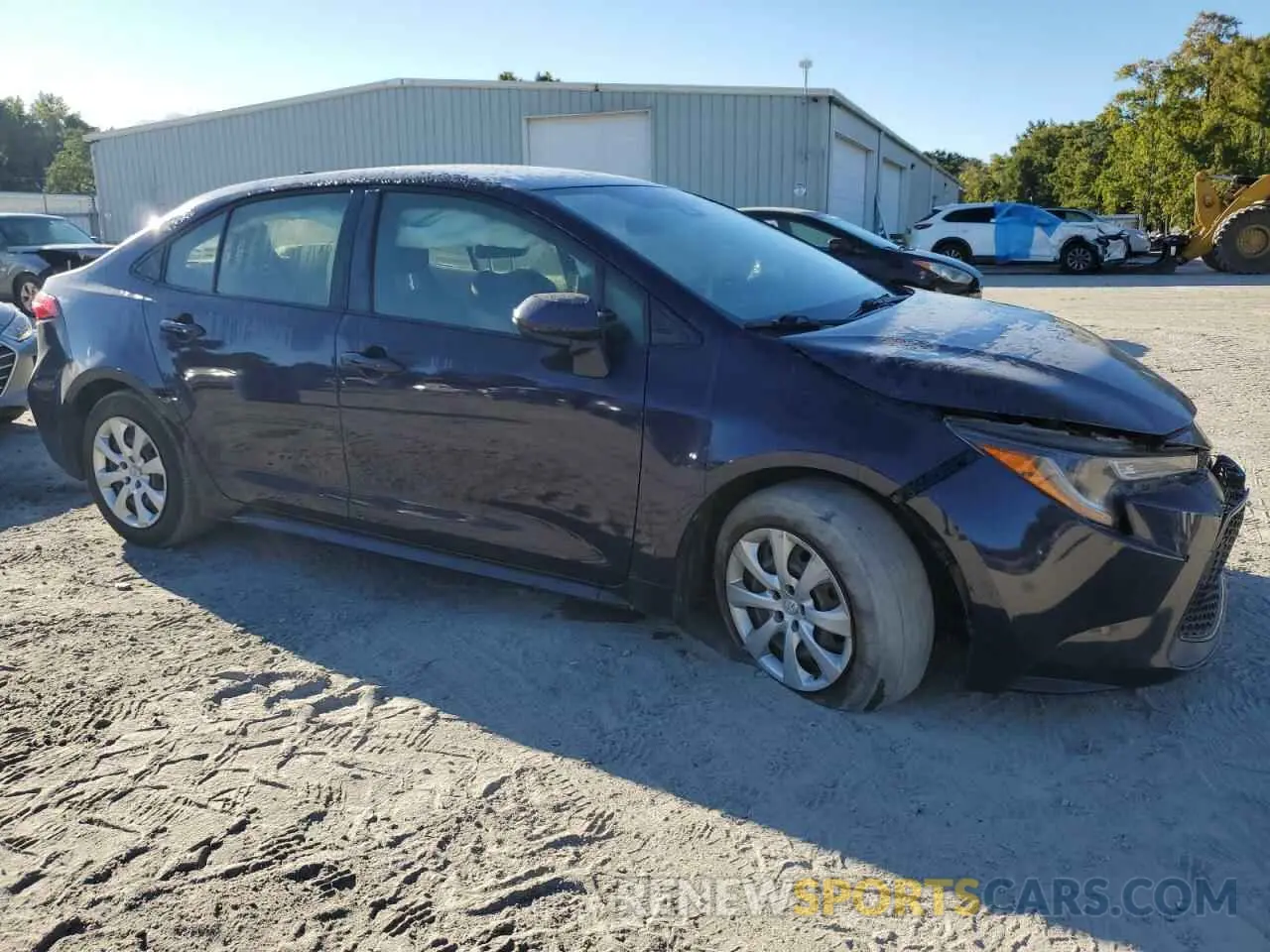 4 fotografías del automóvil dañado JTDEPMAE4MJ150809 TOYOTA COROLLA 2021