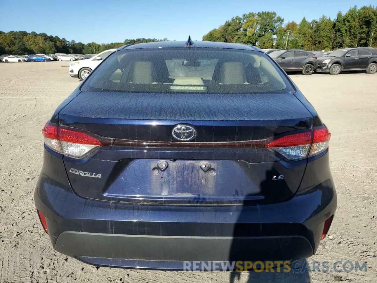 6 fotografías del automóvil dañado JTDEPMAE4MJ150809 TOYOTA COROLLA 2021