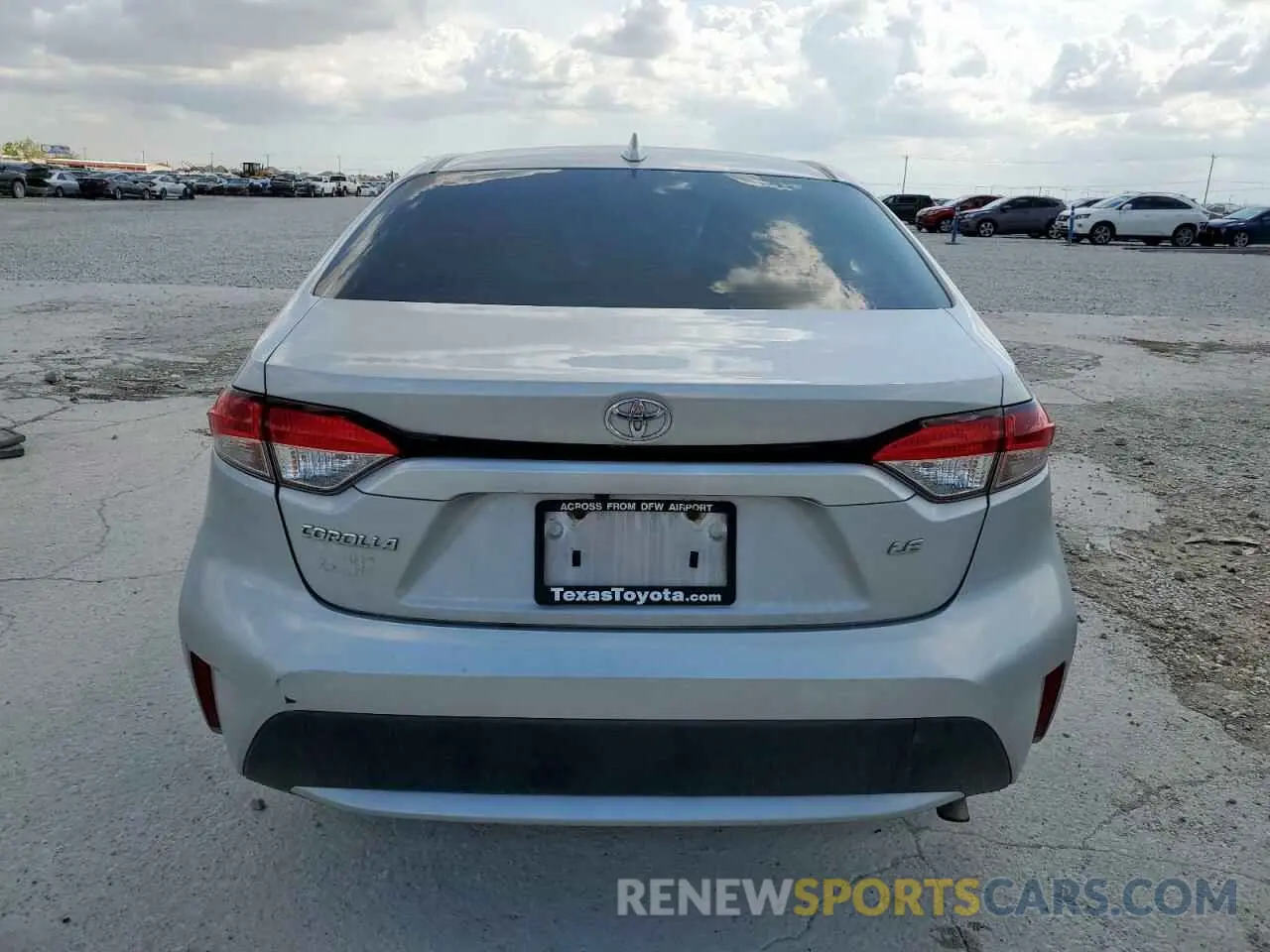 6 fotografías del automóvil dañado JTDEPMAE4MJ151152 TOYOTA COROLLA 2021