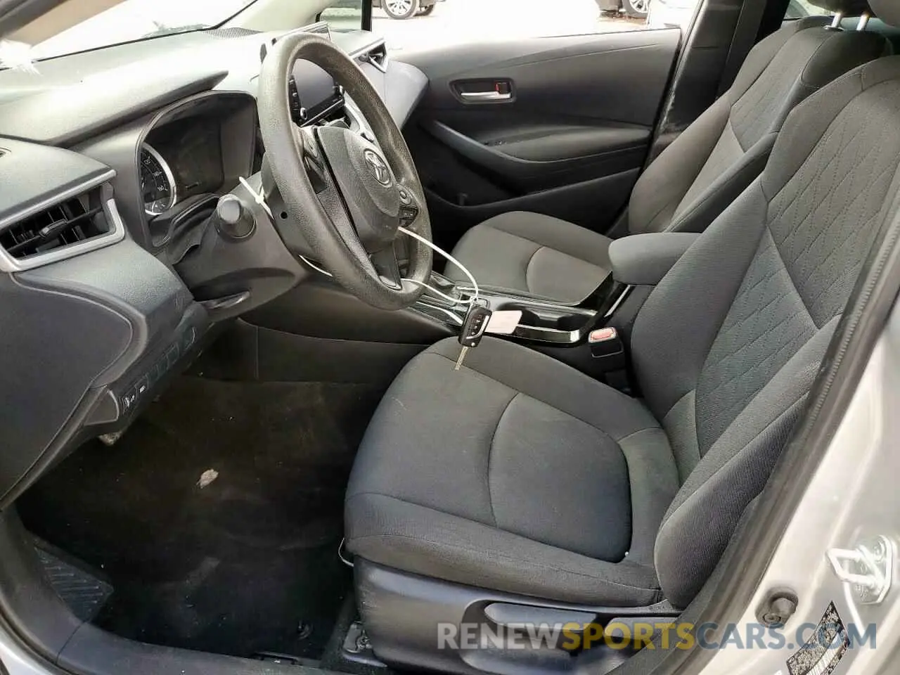 7 fotografías del automóvil dañado JTDEPMAE4MJ151152 TOYOTA COROLLA 2021