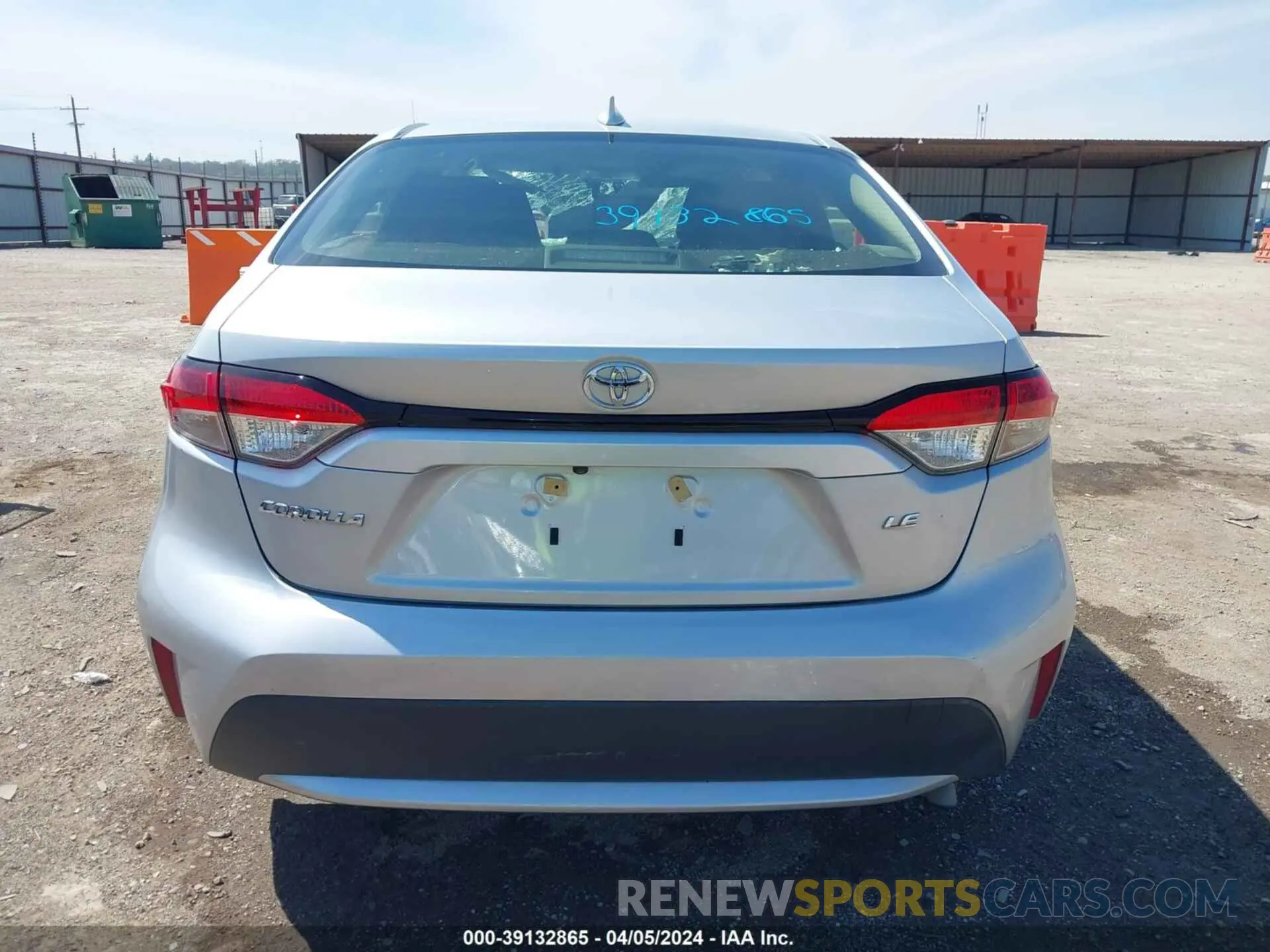 16 fotografías del automóvil dañado JTDEPMAE4MJ153984 TOYOTA COROLLA 2021