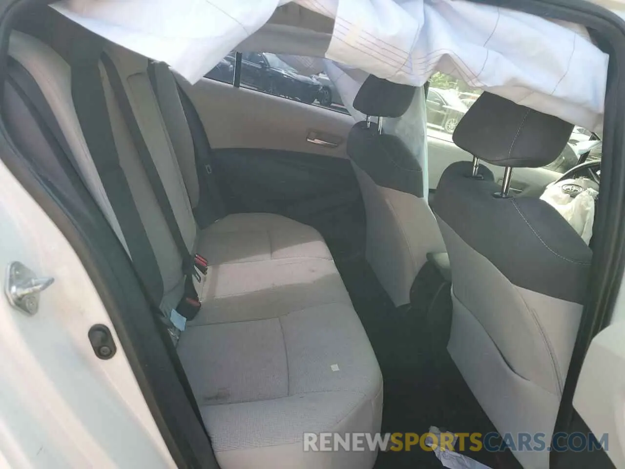 10 fotografías del automóvil dañado JTDEPMAE4MJ155377 TOYOTA COROLLA 2021