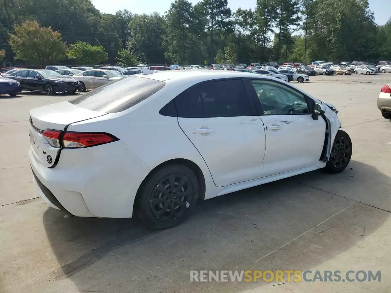 3 fotografías del automóvil dañado JTDEPMAE4MJ155377 TOYOTA COROLLA 2021