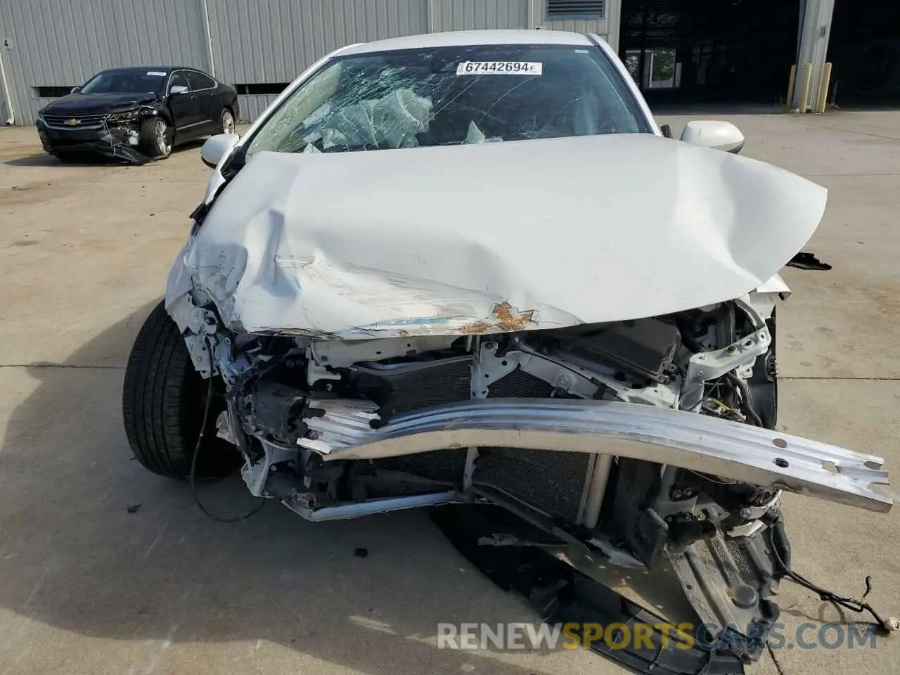 5 fotografías del automóvil dañado JTDEPMAE4MJ155377 TOYOTA COROLLA 2021