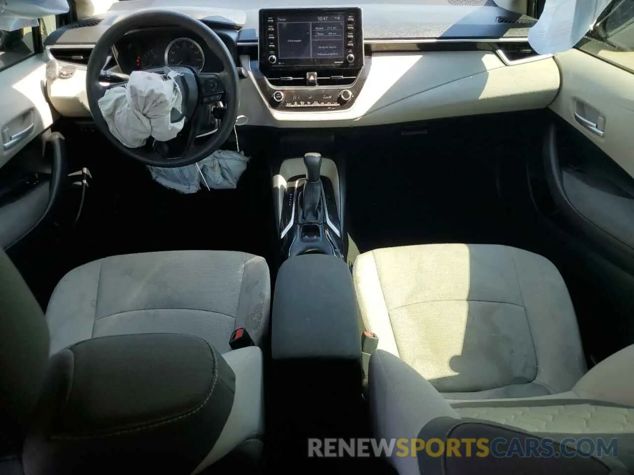 8 fotografías del automóvil dañado JTDEPMAE4MJ158523 TOYOTA COROLLA 2021