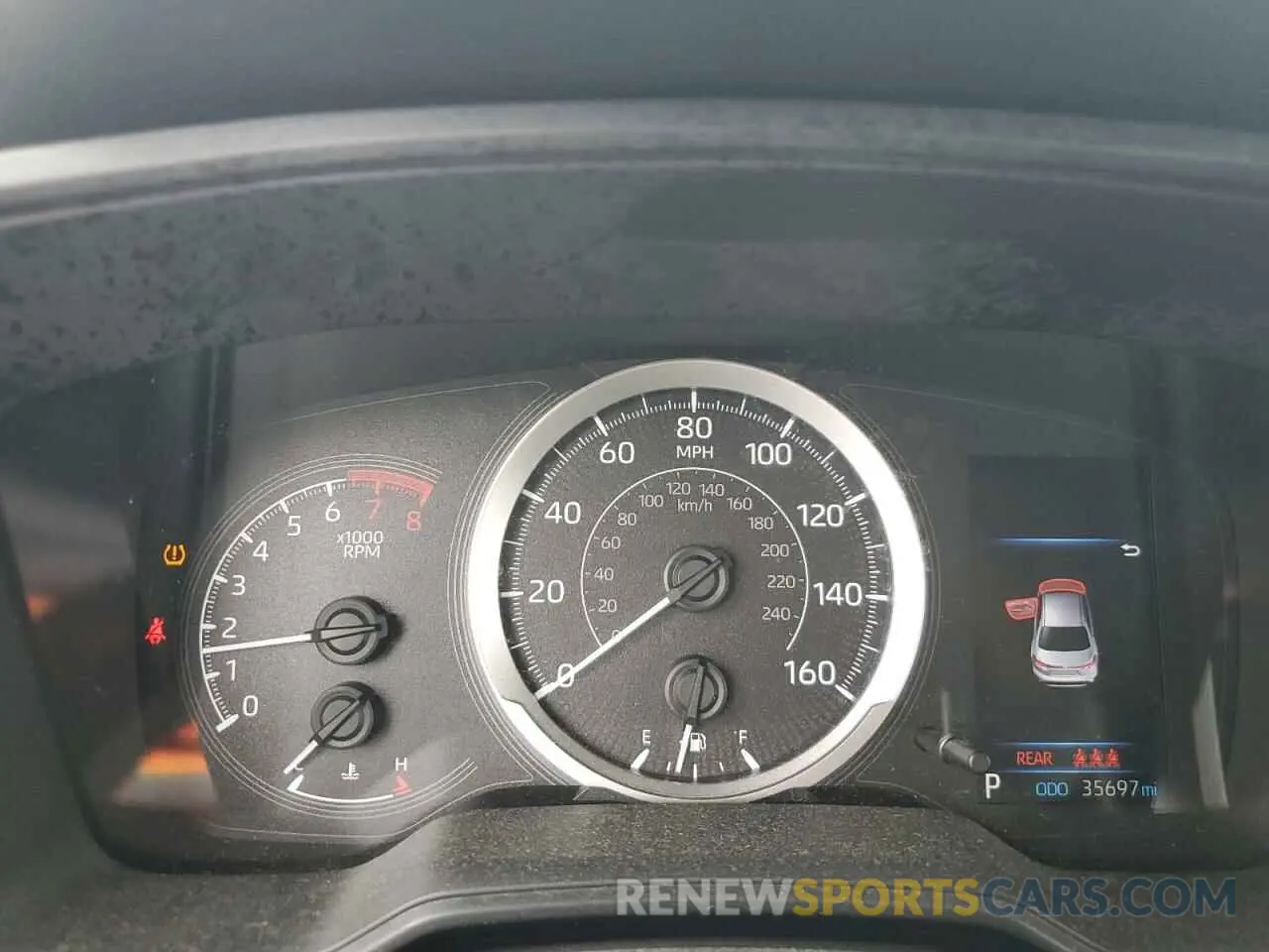 9 fotografías del automóvil dañado JTDEPMAE4MJ162359 TOYOTA COROLLA 2021