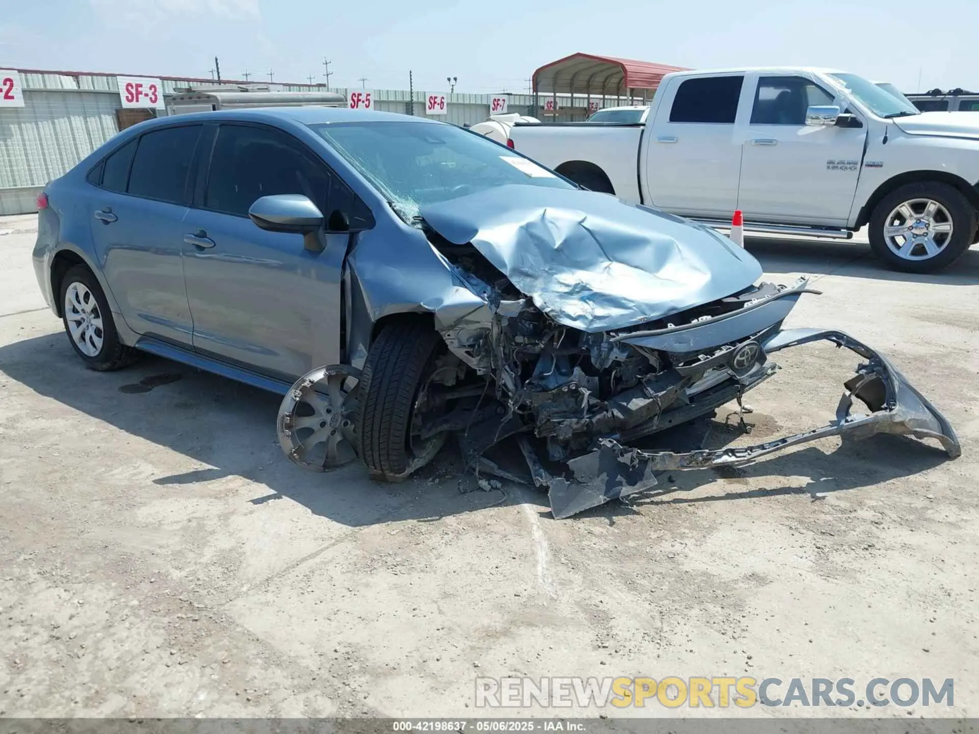 1 fotografías del automóvil dañado JTDEPMAE4MJ162622 TOYOTA COROLLA 2021