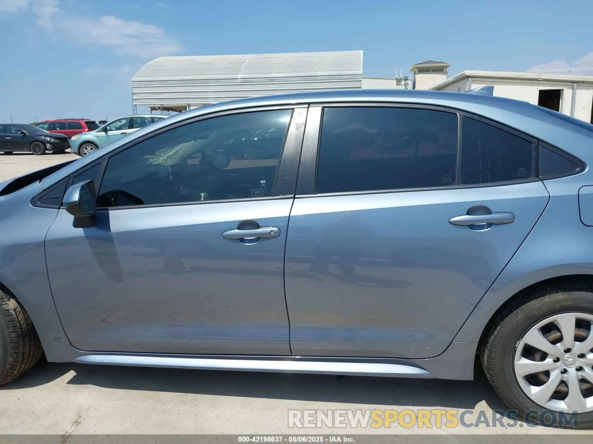 14 fotografías del automóvil dañado JTDEPMAE4MJ162622 TOYOTA COROLLA 2021