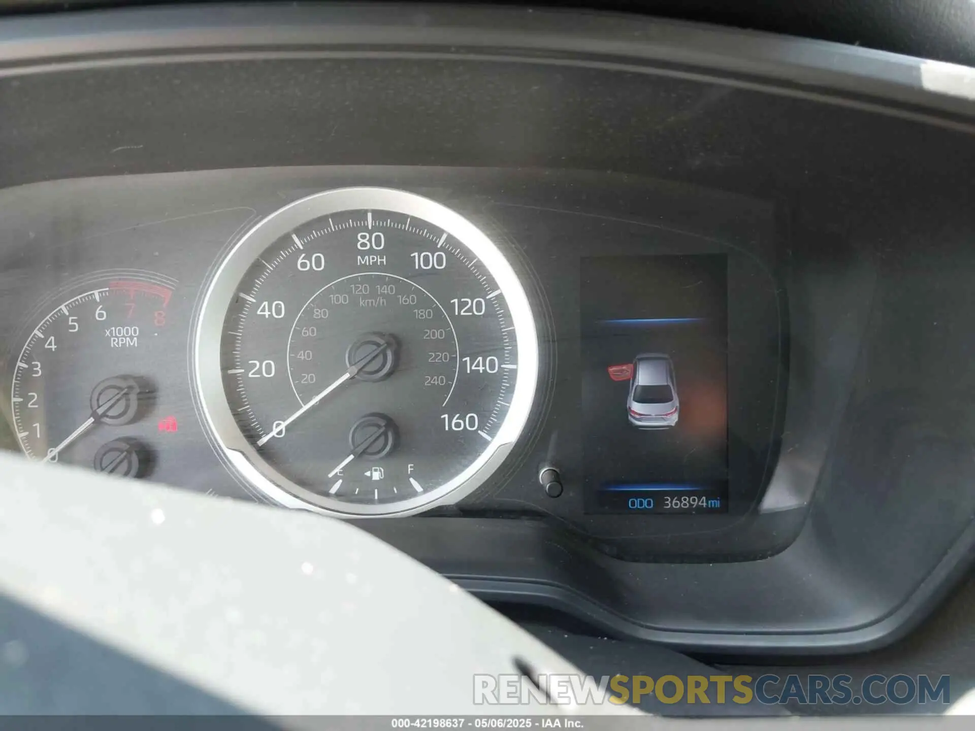 7 fotografías del automóvil dañado JTDEPMAE4MJ162622 TOYOTA COROLLA 2021