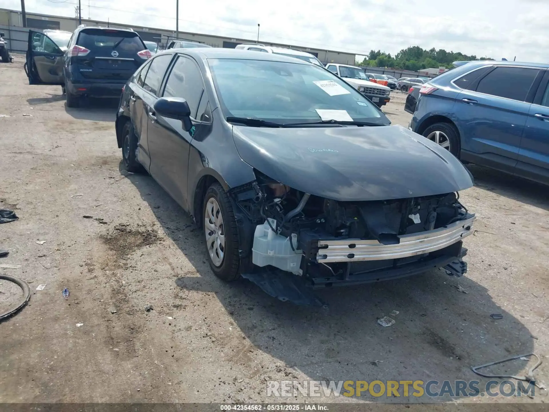 1 fotografías del automóvil dañado JTDEPMAE4MJ166315 TOYOTA COROLLA 2021