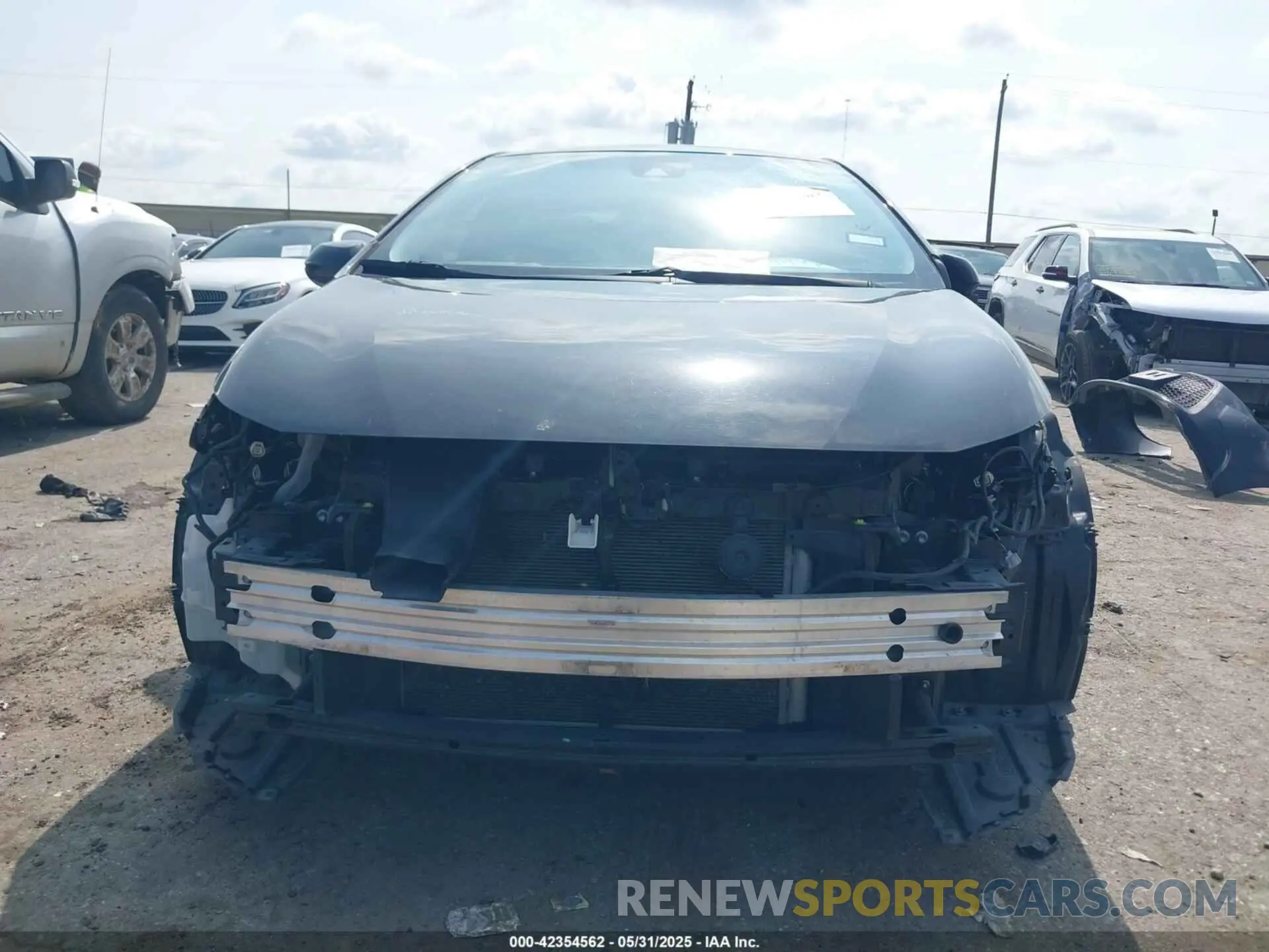 6 fotografías del automóvil dañado JTDEPMAE4MJ166315 TOYOTA COROLLA 2021