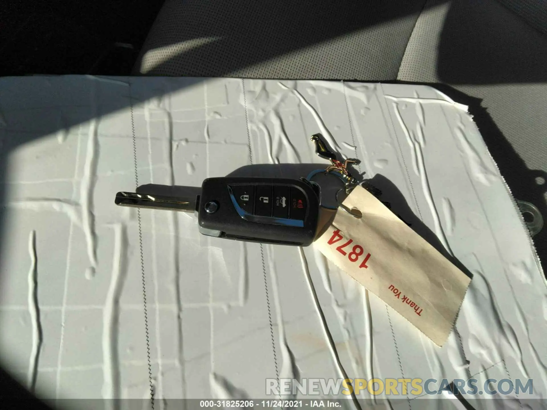 11 fotografías del automóvil dañado JTDEPMAE4MJ167626 TOYOTA COROLLA 2021