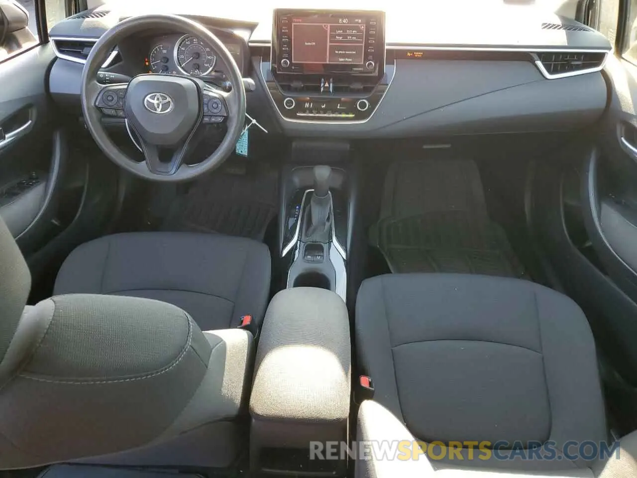 8 fotografías del automóvil dañado JTDEPMAE4MJ171014 TOYOTA COROLLA 2021
