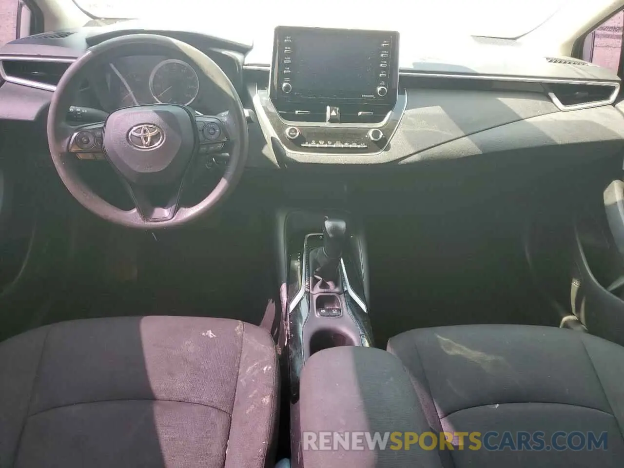 8 fotografías del automóvil dañado JTDEPMAE4MJ177525 TOYOTA COROLLA 2021