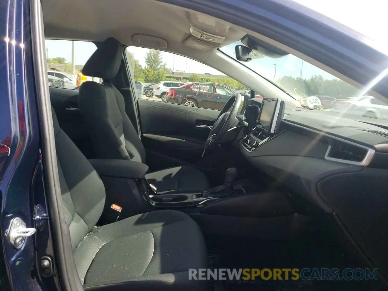 5 fotografías del automóvil dañado JTDEPMAE4MJ181672 TOYOTA COROLLA 2021