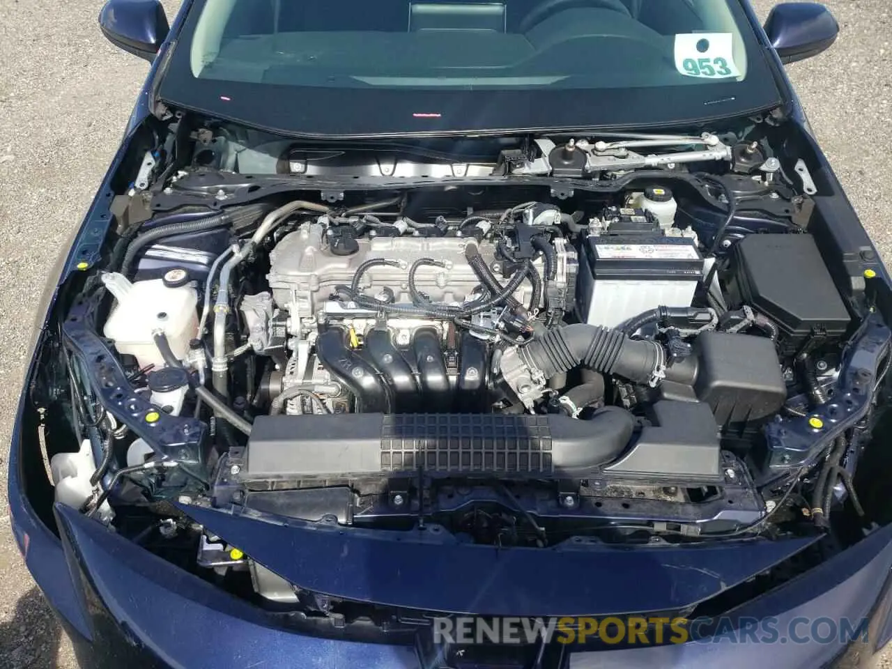 7 fotografías del automóvil dañado JTDEPMAE4MJ181672 TOYOTA COROLLA 2021