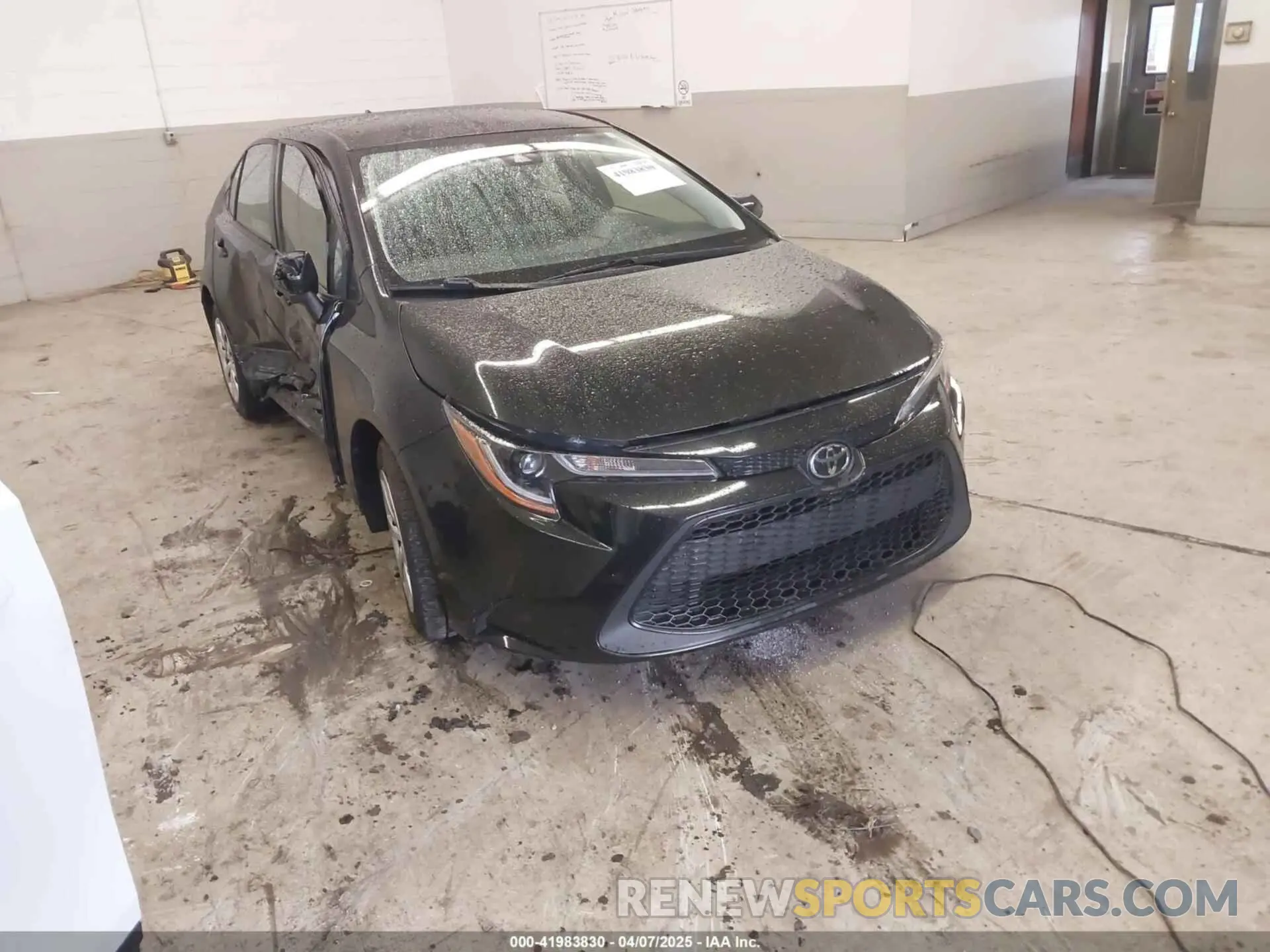 1 fotografías del automóvil dañado JTDEPMAE4MJ186595 TOYOTA COROLLA 2021