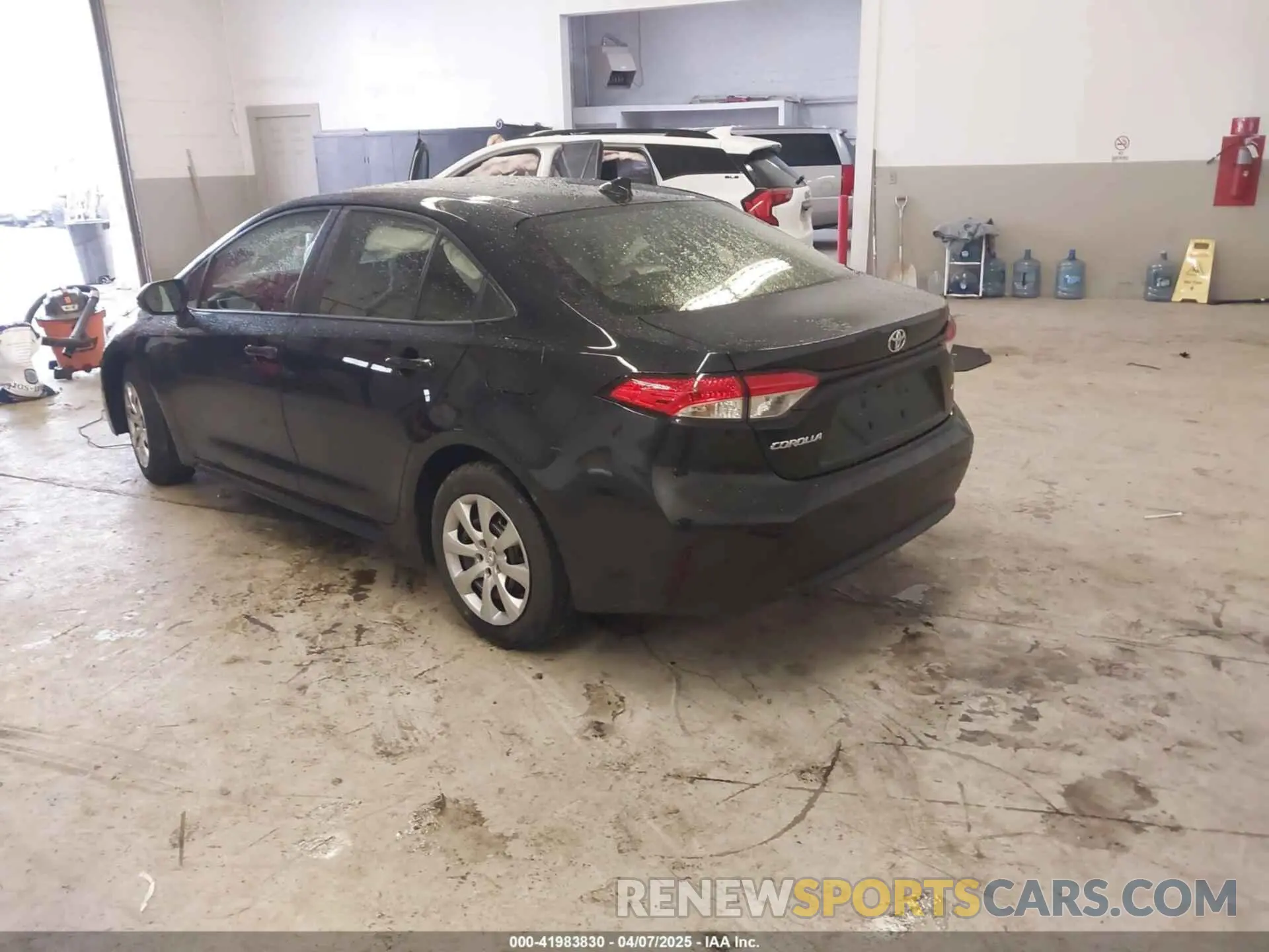 3 fotografías del automóvil dañado JTDEPMAE4MJ186595 TOYOTA COROLLA 2021