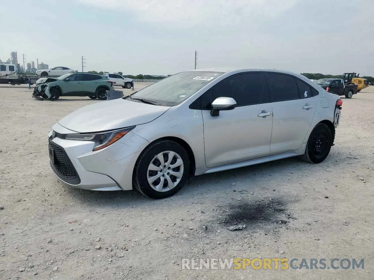 1 fotografías del automóvil dañado JTDEPMAE4MJ187844 TOYOTA COROLLA 2021