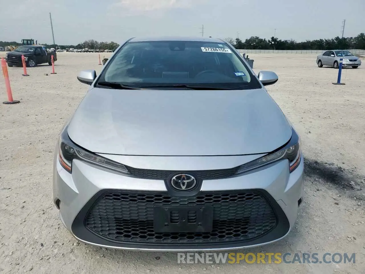 5 fotografías del automóvil dañado JTDEPMAE4MJ187844 TOYOTA COROLLA 2021