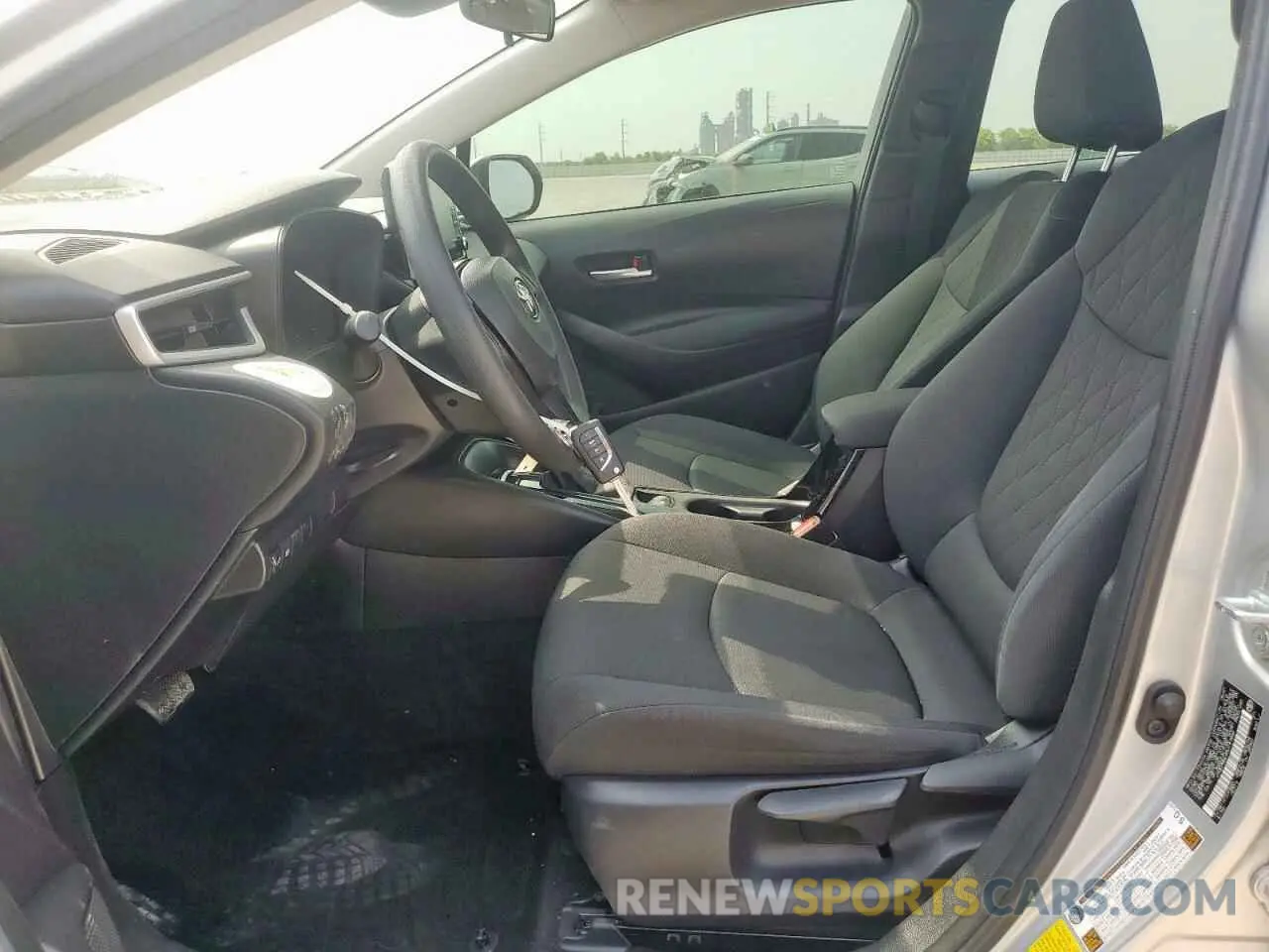 7 fotografías del automóvil dañado JTDEPMAE4MJ187844 TOYOTA COROLLA 2021