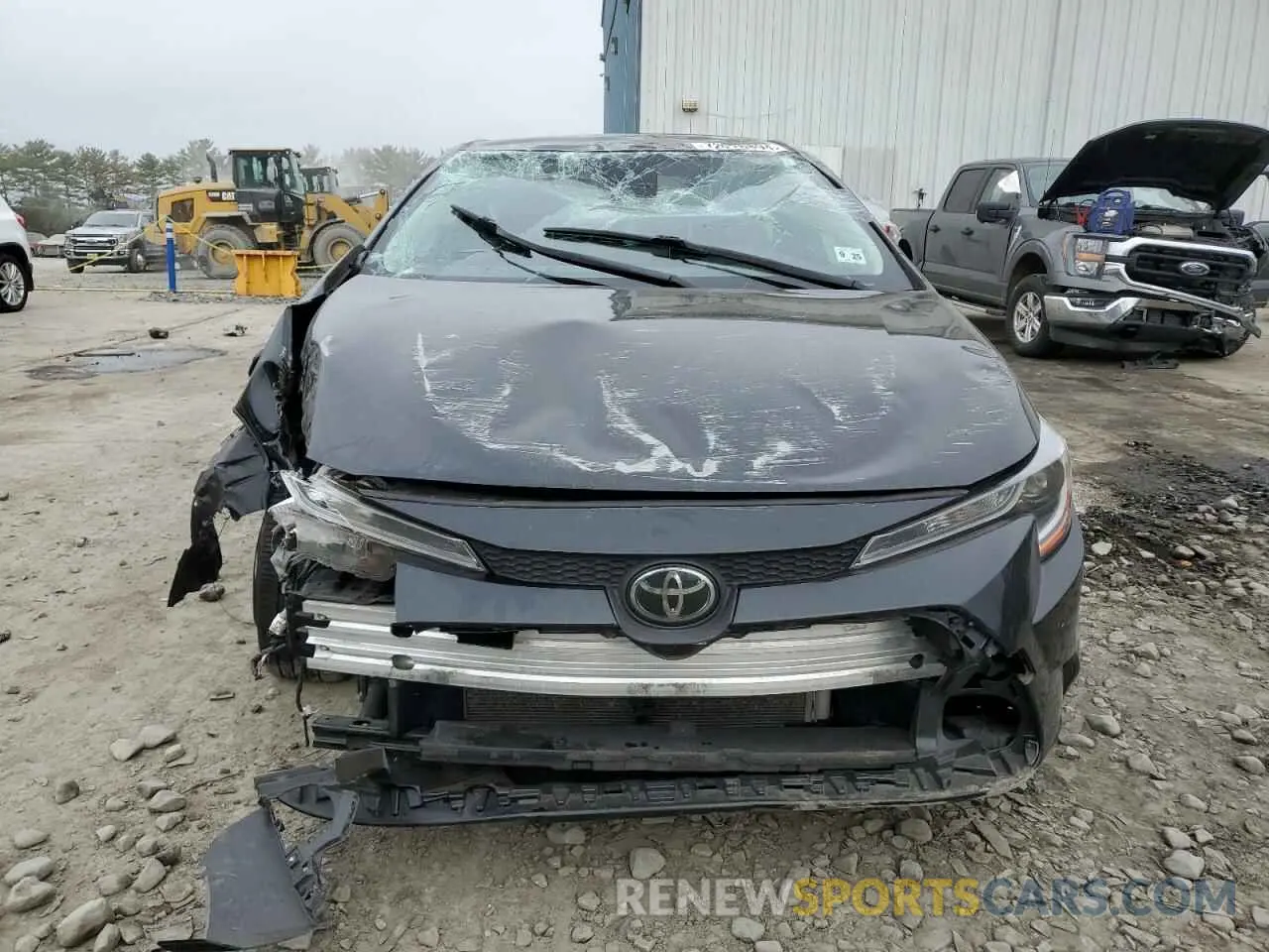 5 fotografías del automóvil dañado JTDEPMAE5MJ120377 TOYOTA COROLLA 2021
