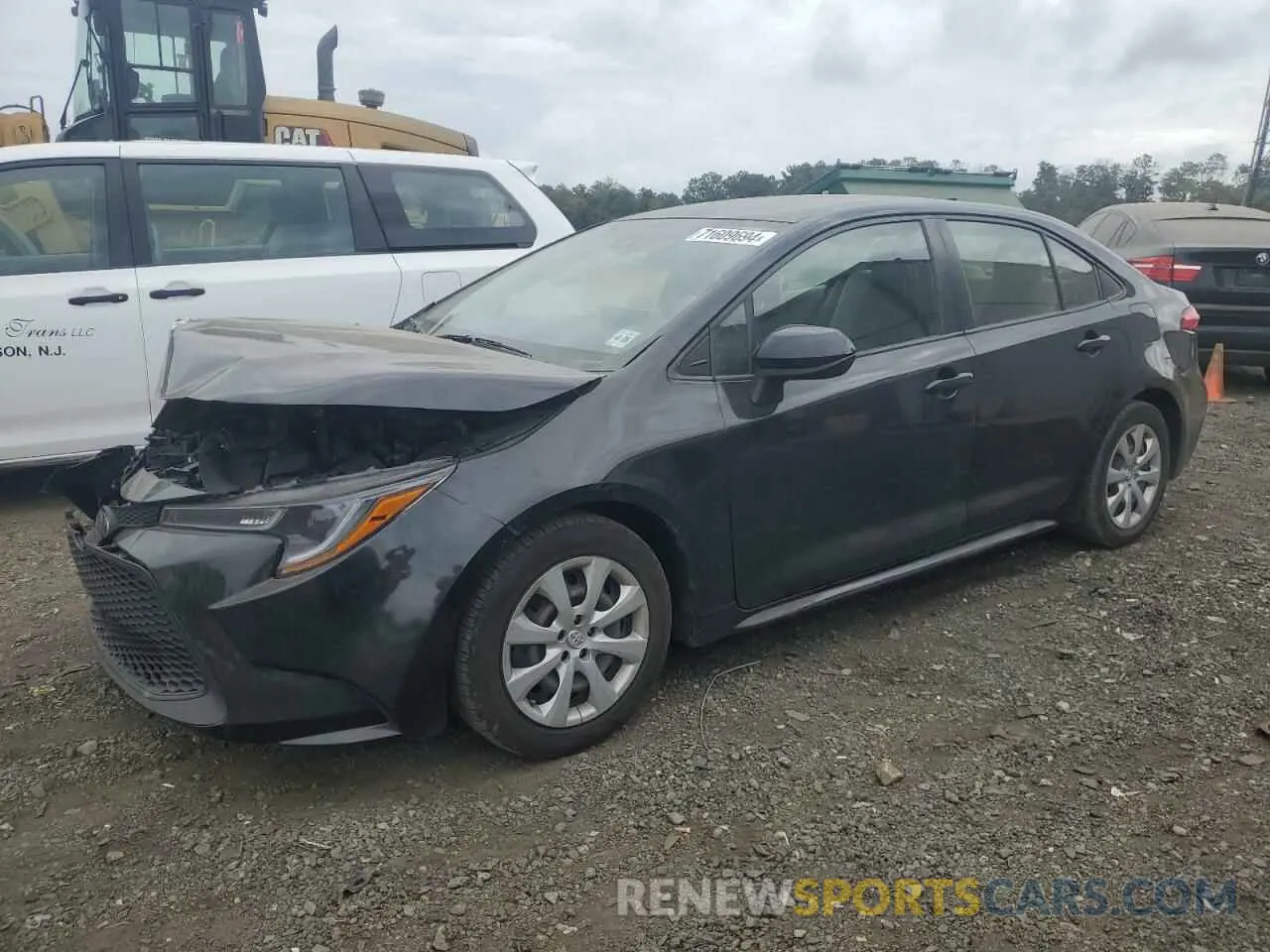 1 fotografías del automóvil dañado JTDEPMAE5MJ121125 TOYOTA COROLLA 2021