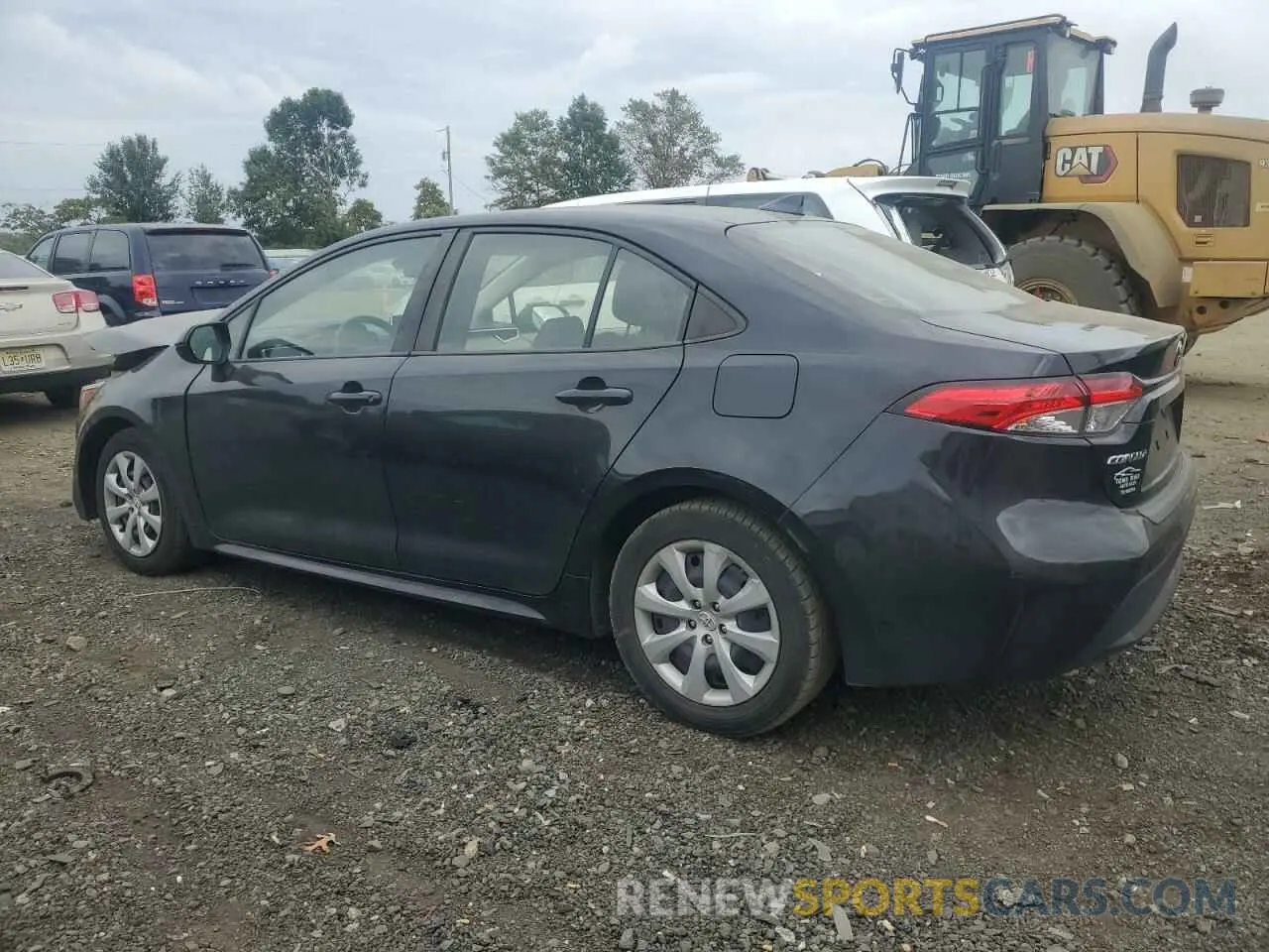 2 fotografías del automóvil dañado JTDEPMAE5MJ121125 TOYOTA COROLLA 2021